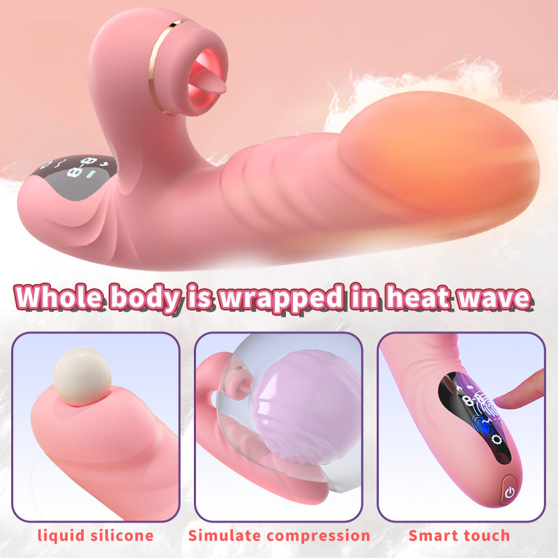 Pink Smart Touch Vibrators