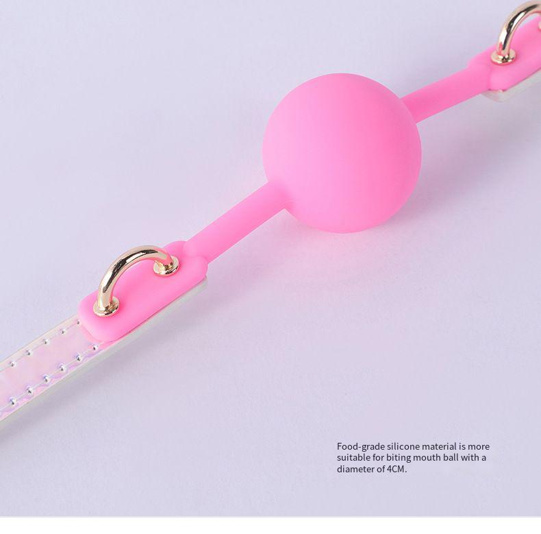 【Alluereve】Pink Laser Gag Ball - Premium SM Tool/mouth gag