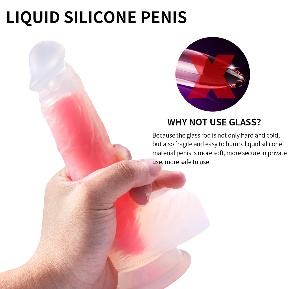 Colorful Silicone Dildo