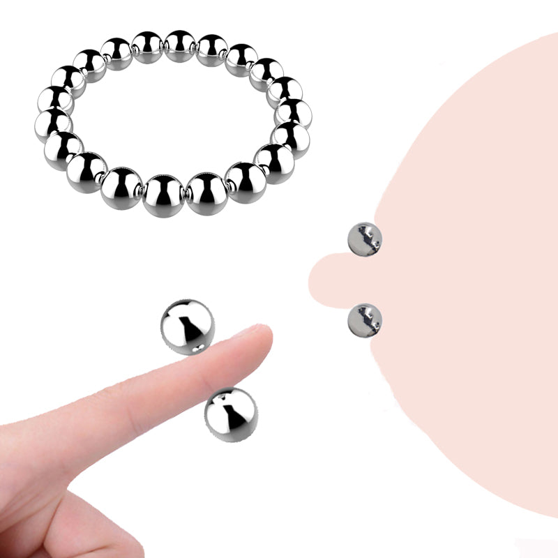 Magnetic Steel Ball Nipple Clamps /for her /nipple