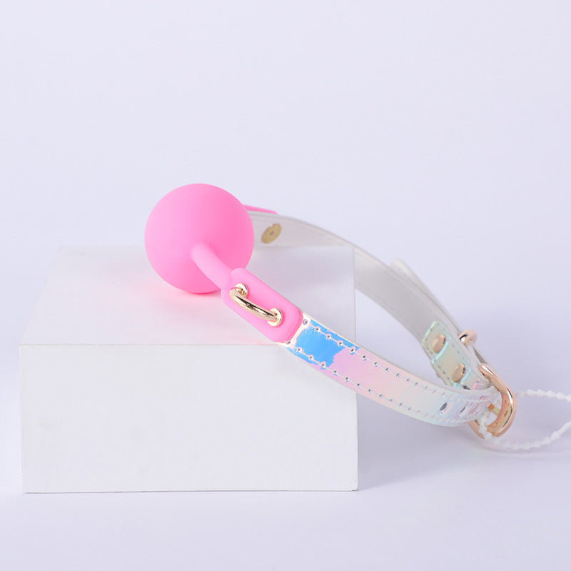 【Alluereve】Pink Laser Gag Ball - Premium SM Tool/mouth gag