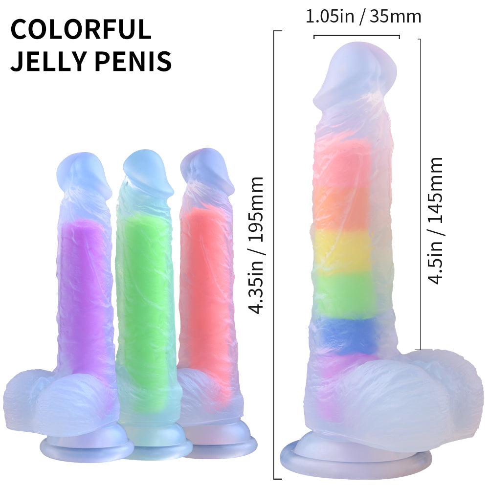 Colorful Silicone Dildo