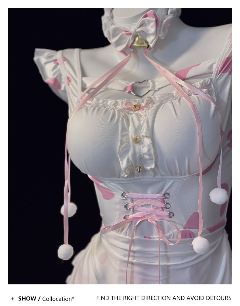 #3【Allureve】 'Bunny Cream'sweet Bunny cosplay suits temperament private lingerie