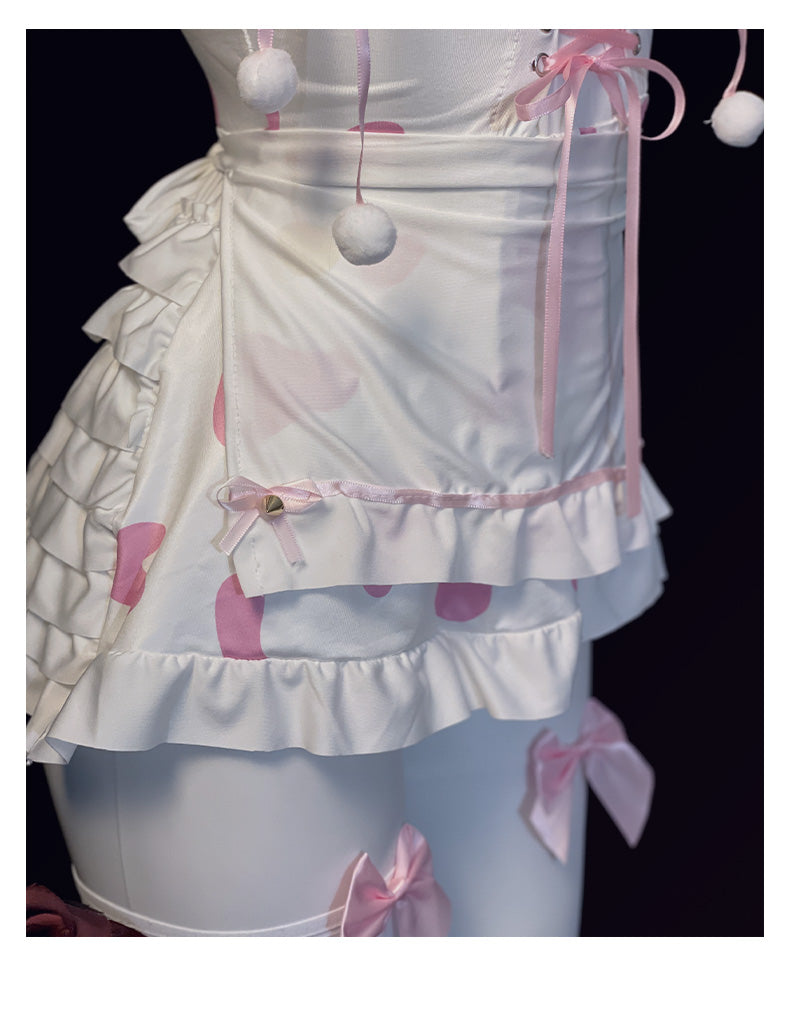 #3【Allureve】 'Bunny Cream'sweet Bunny cosplay suits temperament private lingerie