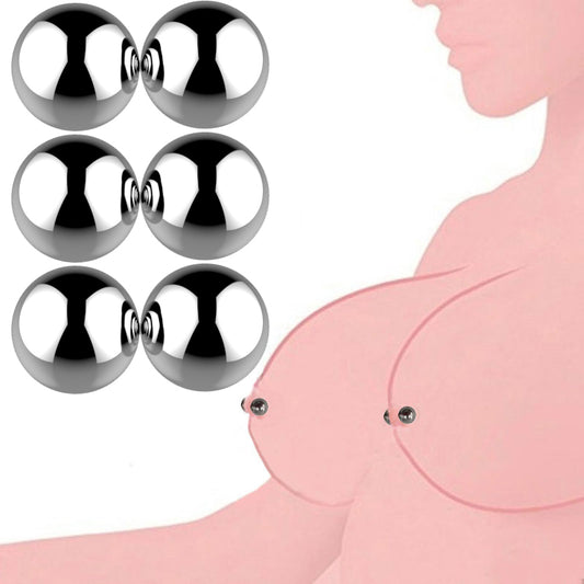 Magnetic Steel Ball Nipple Clamps /for her /nipple