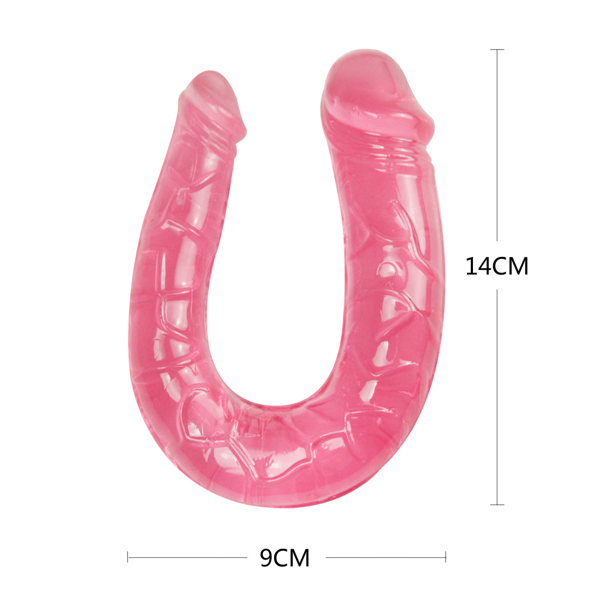 Seduce Me Curved Life-Like Double Dong /Penis Pump/for her/Dildos